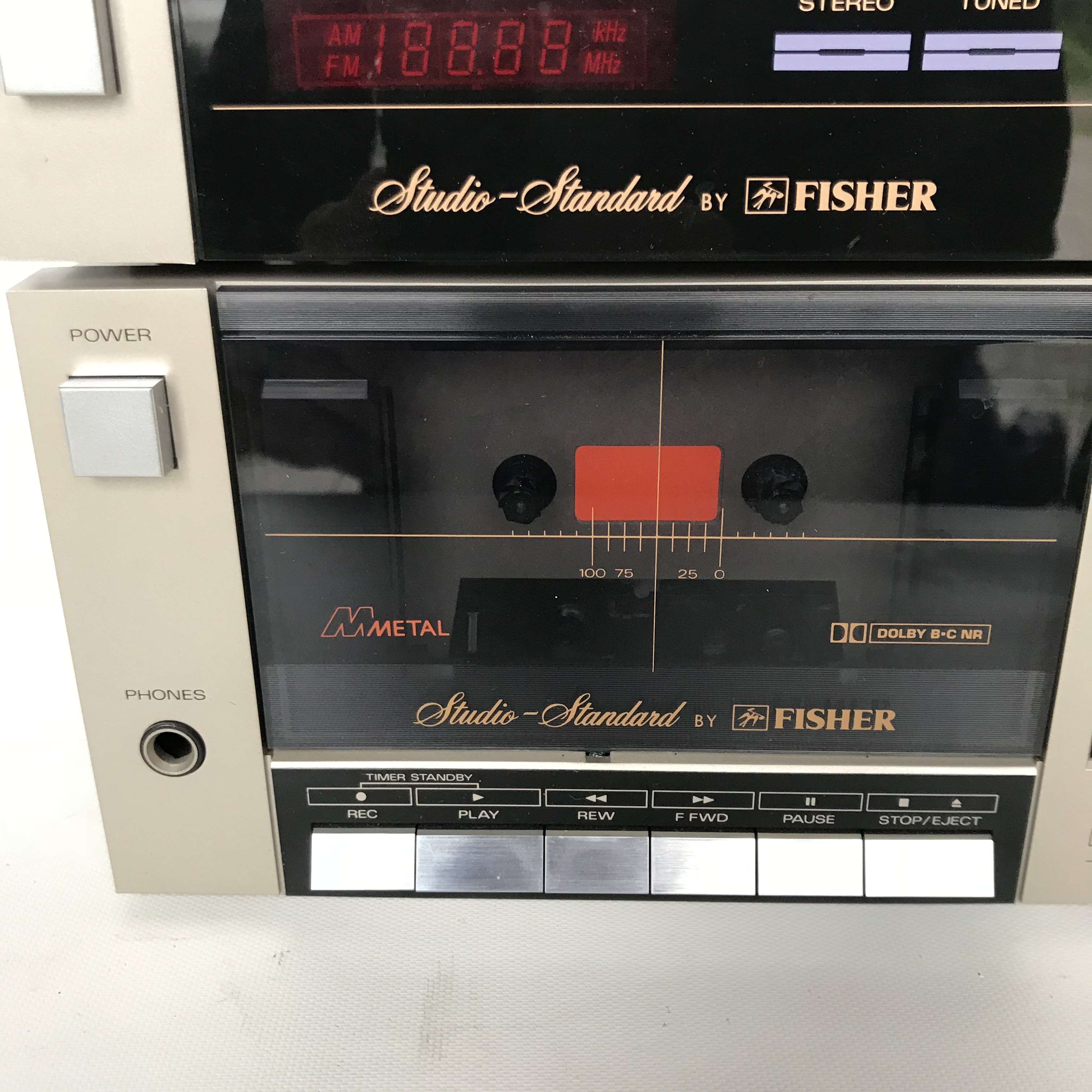 Vintage Fisher Studio Standard Intégré Amplificateur Stéréo CA-275 Lire Desc 